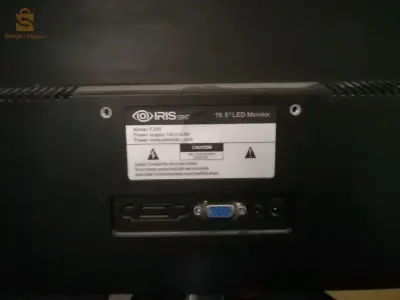 Ecran de computer IRISsat 19.5 pus