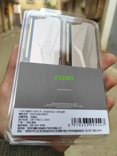 RAM CUSO DDR4 2×8GB 3200Mhz