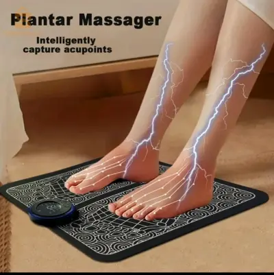 وسادة تدليك القدم الكهربائية...  Tapis massage