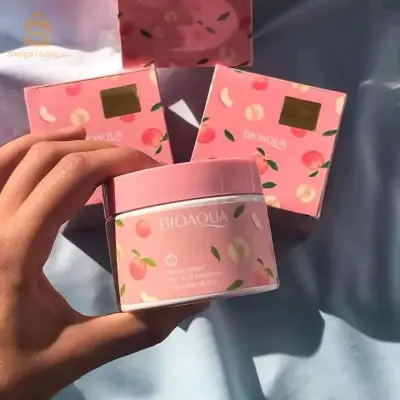 ماسك وسكراب الخوخ من BIOAQUA$🤍🤍