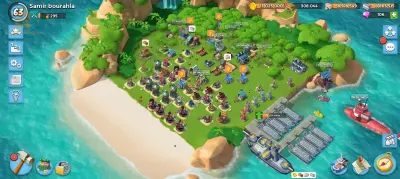 بيع حساب  boom beach
