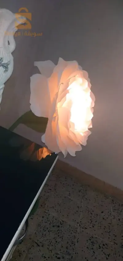 الوردة العملاقة المضيئة