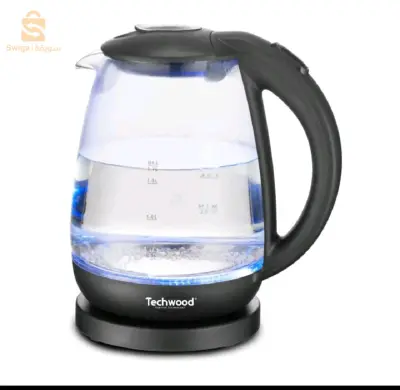 Bouilloire Electrique en Verre 1.7L  Techwood TB-1717V