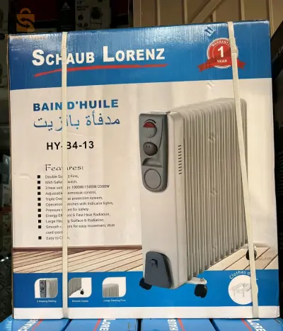 ضعف الجانب 13 زعانف، مع مفتاح أمان، 3 إعدادات للحرارة: 1000 واط / 1500 واط / 2500 واط

التحكم في الحرارة قابل للتعديل،

نظام الحماية من الحرارة الزائدة الثلاثي،

مفاتيح التشغيل مع أضواء المؤشر، تم اختبار الضغط للسلامة

إشعاع حراري فعال وسريع للطاقة، سطح تسخين كبير وإشعاع، عجلات ناعمة لسهولة الحركة، مع تخزين الحبل،

سهل التنظيف