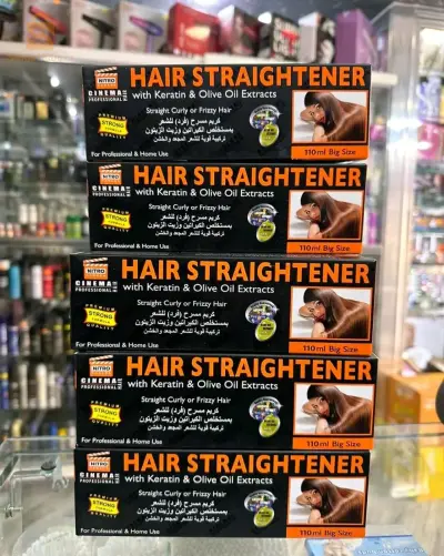 Hair Straightener Crème$🤍🤍