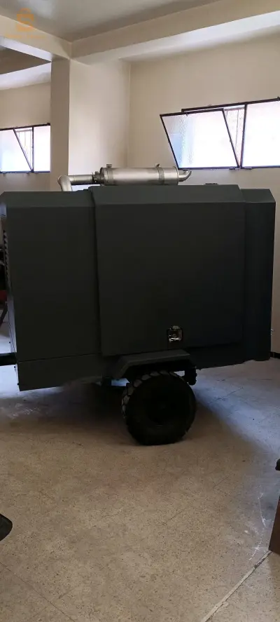 Compresseur à vis moble diesel