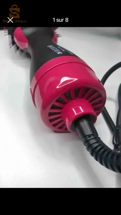 une brosse chauffante pour cheveux