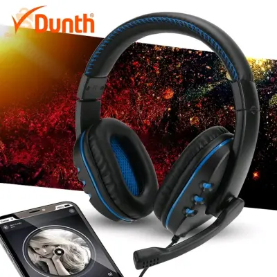 DUNTH DU-782 سماعة رأس للألعاب مع ميكروفون للكمبيوتر-s3-ps4-gm$👍