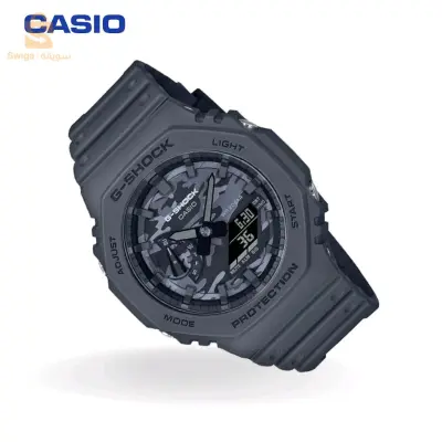 ساعة casio G-Shock  باللون الأسود الفخم
