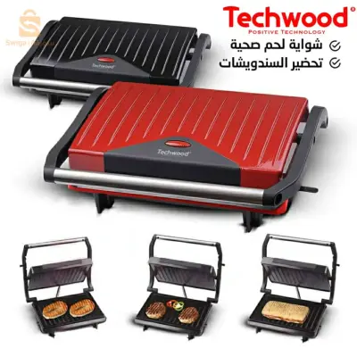 صانع الخبز وشواية اللحوم 2 في 1 تيكوود 750 وات TPG-755/756$👍