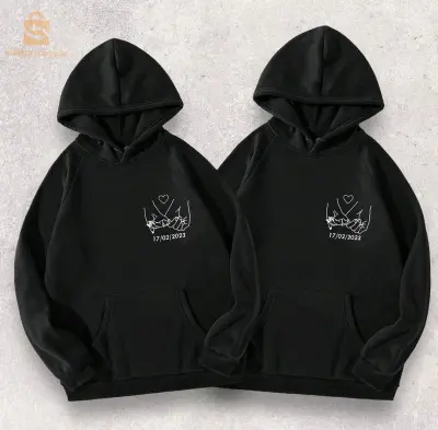sweat couple personalisé