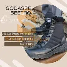 Godasse beetro Noir. كل المقاسات