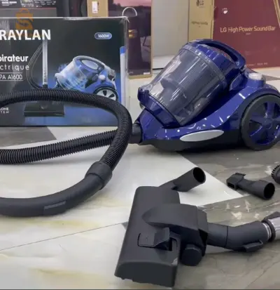 aspirateur raylan 1600w rouge /bleu