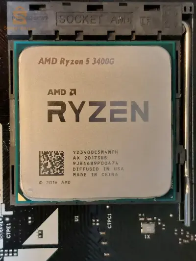 Processeur AMD RYZEN 5 3400G + Cooler
