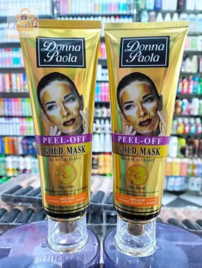 Donna Paola Gold mask$🤍🤍