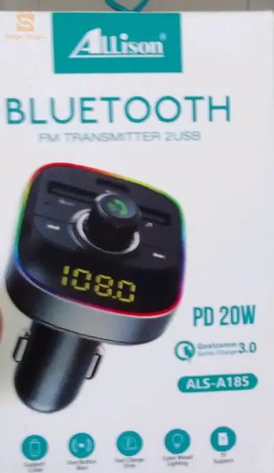 Chargeur téléphone automobile bluetooth ALLISON