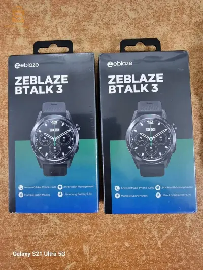ساعة جديدة أوريجينال 💯 آفااااار Zeblaze btalk 3 originale