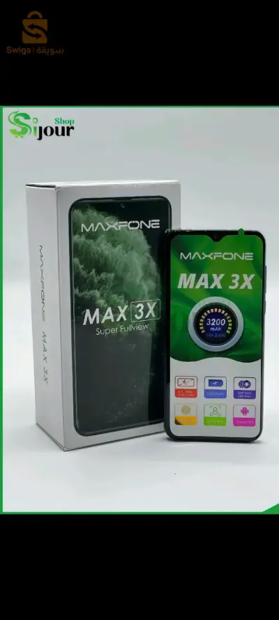 Smartphone MAX 3X maxphone