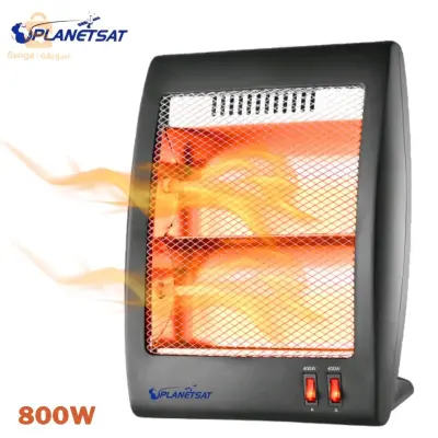 Chauffage Quartz électrique 2 Niveaux planet sat 800W- مدفأة كهربائية$👍
