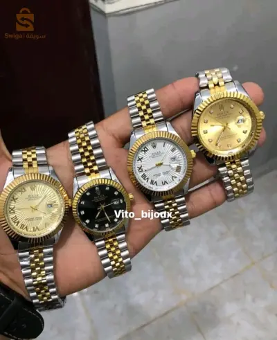 ساعة رولكس رجالية