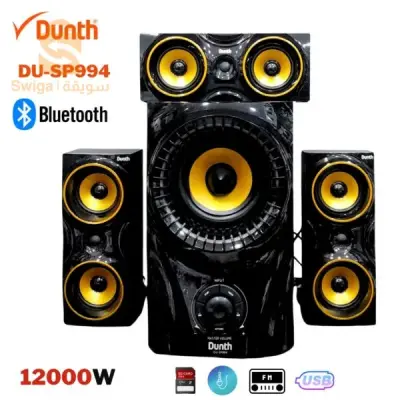 سماعات عالية الجودة 3.1 / 12000 وات مع ريموت كنترول DUNTH DU-SP994$👍