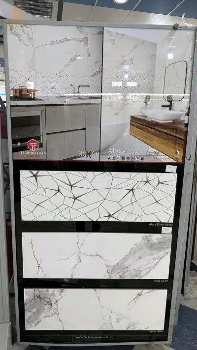 فيانص 30*90 منا اجواد انواع السيراميك منتوج بلادي قطع ليزري صالح المطابخ و الحمامات متوفر باسعار معقولة