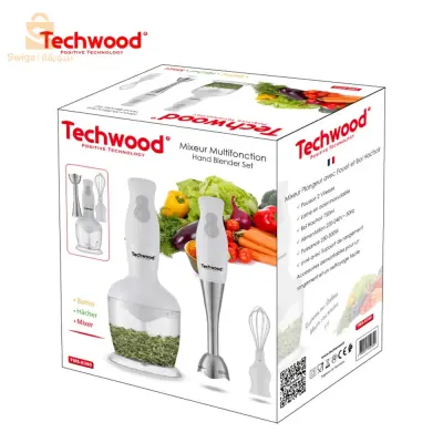 Mixeur Plongeur 300W 3IN1 Techwood TM