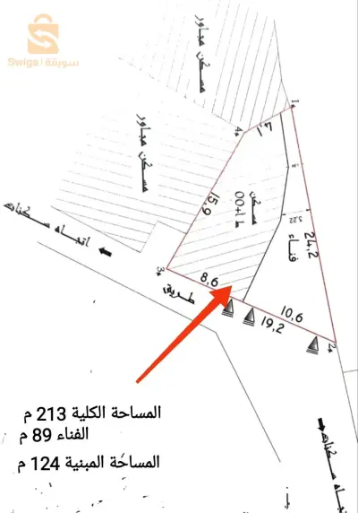 سكن بالصبحة مركز للبيع 213 م