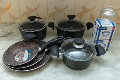 Pack fitou granite 3Pcs +3poele