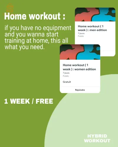 Home workout: