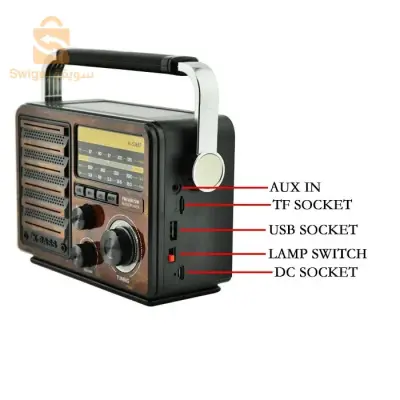 Wireless audio date transfer/speaker/radio/M-528BT-S راديو كلاسيكي بالطاقة الشمسية$👍