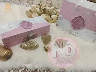 boite gâteaux personnalisé décor d'anniversaire