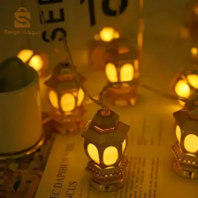 مGuirlande lumineuse ampoules en forme de tour 10 pièces