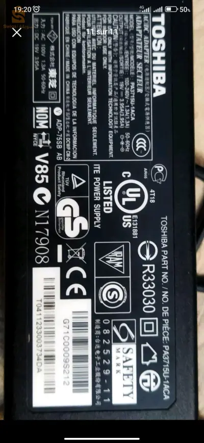 Laptop Toshiba Satellite L750 (15.6")