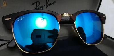 Ray-Ban Clubmaster Écaille flash Lenses Rb3016 1145/17 51-21 Medium original