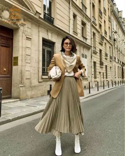 jupe plissée