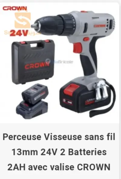visseuse crown 24v