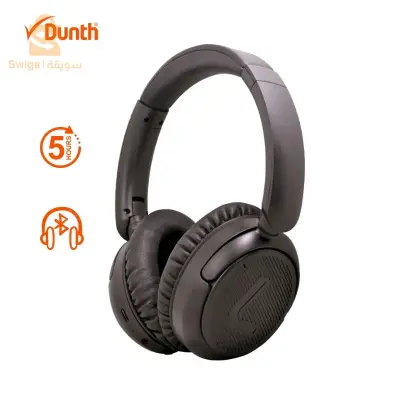 سماعات رأس هاي فاي ستيريو بلوتوث لاسلكية مع ميكروفون مدمج DUNTH DU-B210$👍