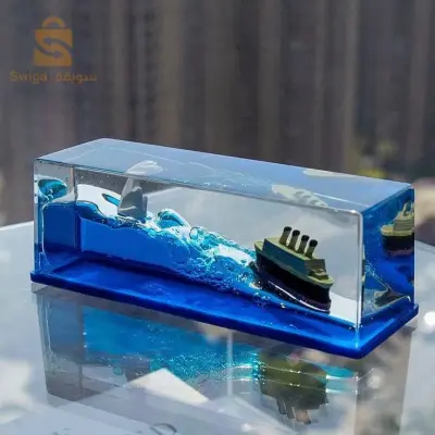 ديكور سفينة بحرية غير قابلة للغرق 🛳