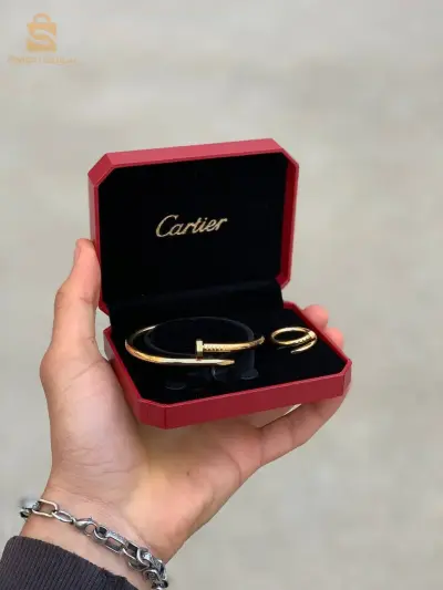 bracelet et bague CARTIER