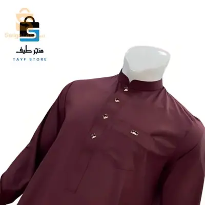 قميص الخليل الربيعي بالأزرار المضغوطة