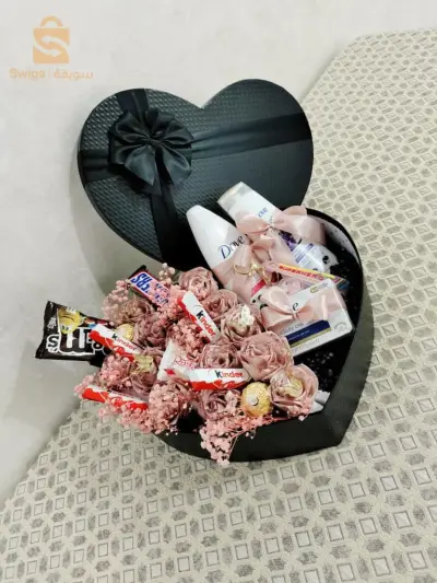 Box 🎁 fleurs💞 cadeaux 💝chocolat 🎀