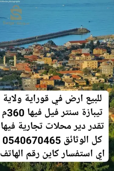 قوراية ولاية تيبازة سنتر فيل