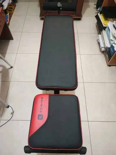 banc de musculation decathlon pliable