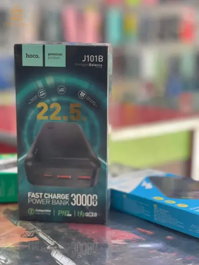 باور بانك 30000 مللي أمبير Hoco J101B  أصلي