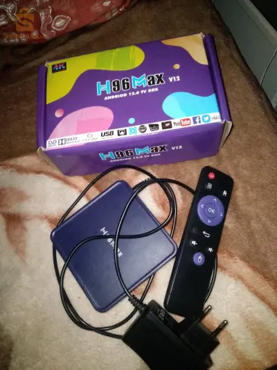 Tv box h96 max version 12