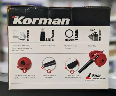 aspirateur - souffleur Électrique 350w