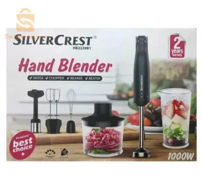 BRAS MIXEUR SILVERCREST 6EN1 1000W NOIR