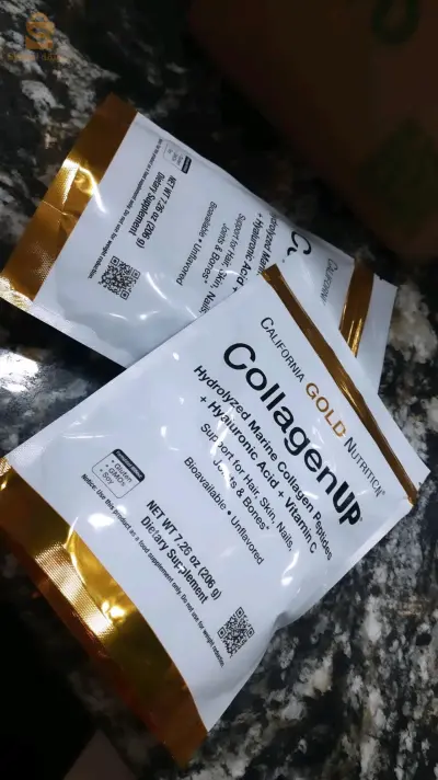CollagenUP ، ببتيدات الكولاجين البحري المتحللة مع حمض الهيالورونيك وفيتامين جـ ، خالٍ من النكهات ، 7.26 أونصة (206 جم