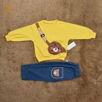 ENSEMBLE Pooh 3pcs Marron